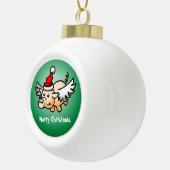 Wonderful Flying Pig Keramische Bal Ornament (Rechts)