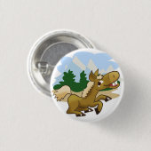 Wonderful Galloping Horse Ronde Button 3,2 Cm (Voorkant /achterkant)