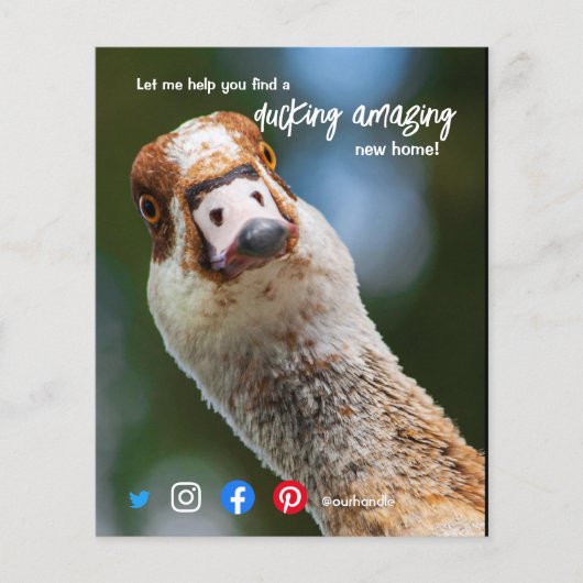 wonderful geweldige makelaar marketing flyer (Voorkant)