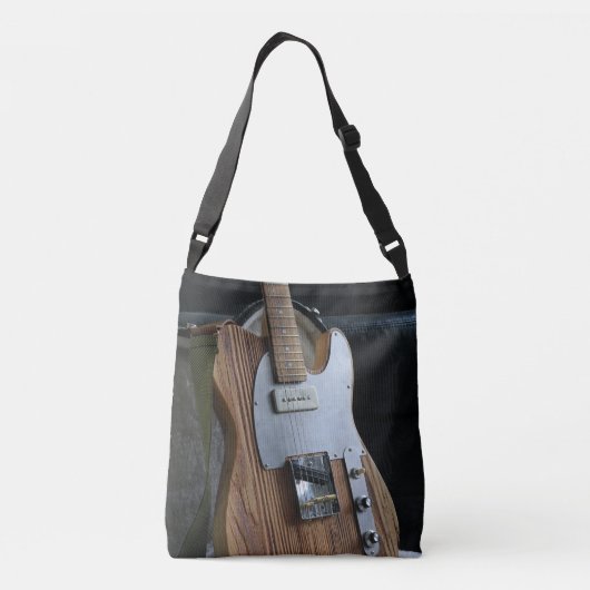 Wonderful Guitar Crossbody Tas (Achterkant)