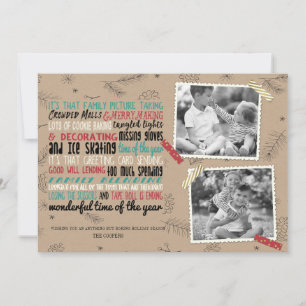 Wonderful Holiday Chaos Feestdagenkaart