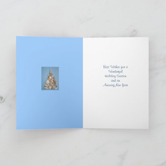 Wonderful Holiday Zee Shell Kaart (Binnen)