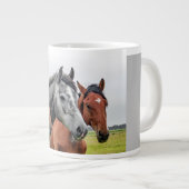 Wonderful Horses Stallion Photography Grote Koffiekop (Voorkant rechts)