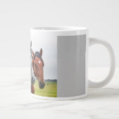 Wonderful Horses Stallion Photography Grote Koffiekop (Rechts)