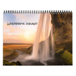 Wonderful IJsland-kalender Kalender