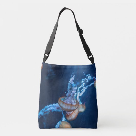 Wonderful Jellyfish Crossbody Tas (Achterkant)