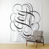 Wonderful JOY Calligraphy Lettering kerstavond Wandkleed (In situ)