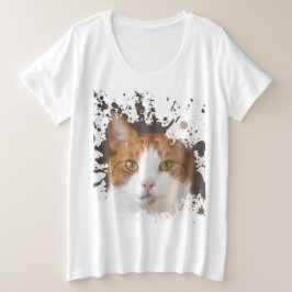 Wonderful Kitten Grote Maat T-shirt