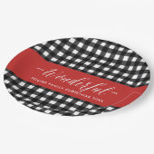 Wonderful Life Buffalo Pset-kerstfeest Papieren Bordje (Gekanteld)