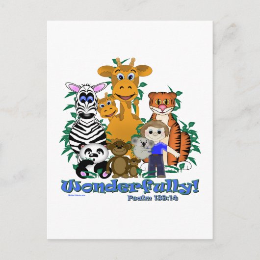 Wonderful Made Briefkaart (Voorkant)