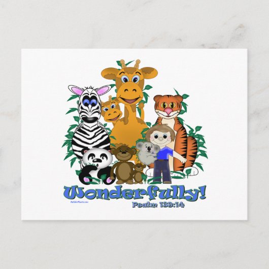 Wonderful Made Briefkaart (Voorkant)