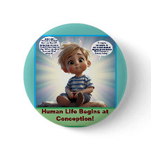 Wonderful Made Life begint bij Conception Button