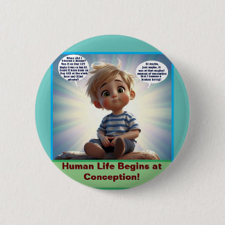 Wonderful Made Life begint bij Conception Button
