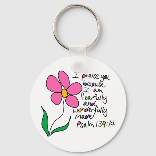 Wonderful Made Sleutelhanger (Voorkant)