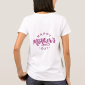 Wonderful motherday-desig t-shirt (Achterkant)