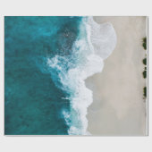 Wonderful Ocean Uitzicht Cadeaupapier (Vlak)