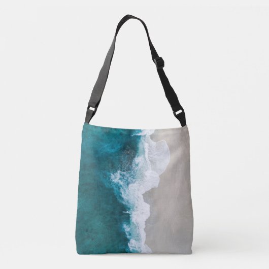 Wonderful Ocean Uitzicht Crossbody Tas (Achterkant)