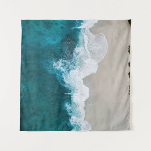 Wonderful Ocean Uitzicht Wandkleed (Voorkant)