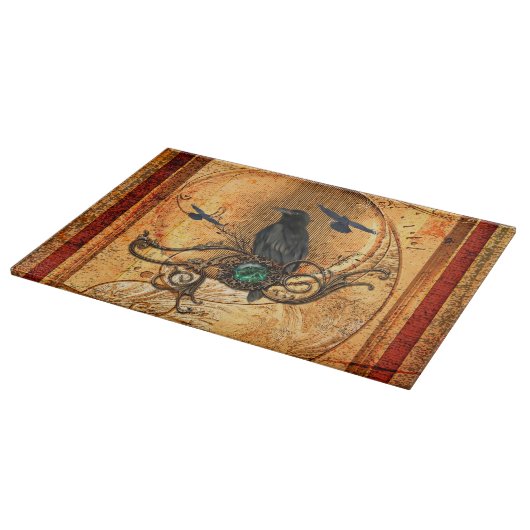 Wonderful raven snijplank (Hoek)