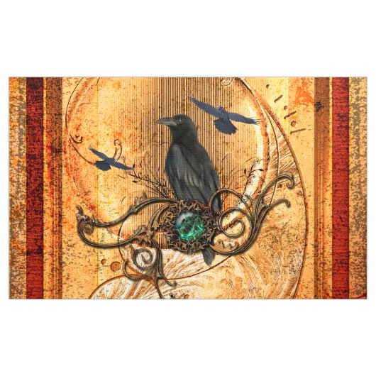 Wonderful raven stof (Yard (91,4 cm))