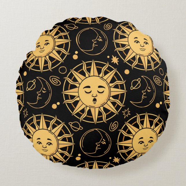 Wonderful Ring Pillow Rond Kussen (Voorkant)