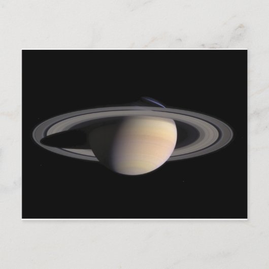 Wonderful Saturn-Afbeelding van NASA Briefkaart (Voorkant)