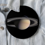 Wonderful Saturn-Afbeelding van NASA Ronde Button 6,0 Cm (In situ)