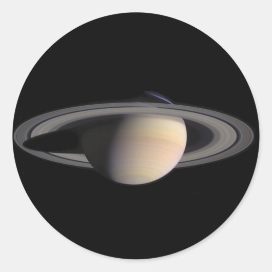 Wonderful Saturn-Afbeelding van NASA Ronde Sticker (Voorkant)