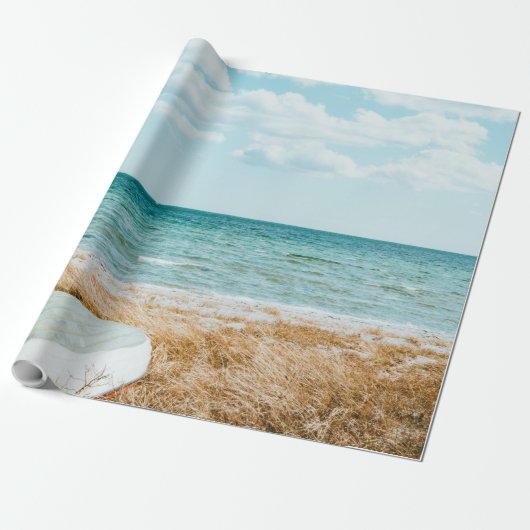Wonderful Seascape Cadeaupapier (Uitgerold)