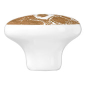 Wonderful Splatter A Keramische Knop (Zijkant)