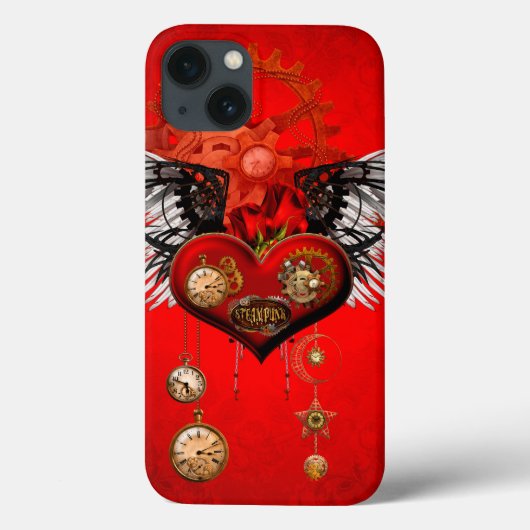 Wonderful steampunk heart Case-Mate iPhone case (Achterkant)