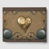 Wonderful steampunk heart gastenboek (Achterkant)