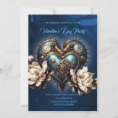 Wonderful steampunk heart kaart (Voorkant)