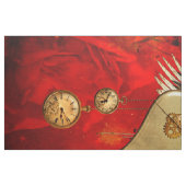 Wonderful steampunk heart stof (Fat Quarter)