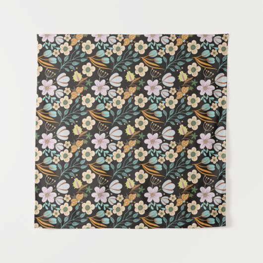 Wonderful Summer Pattern Wandkleed (Voorkant (horizontaal))