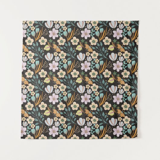 Wonderful Summer Pattern Wandkleed (Voorkant)