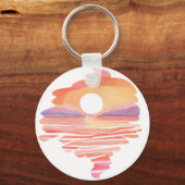 Wonderful Sunset Sleutelhanger (Voorkant)