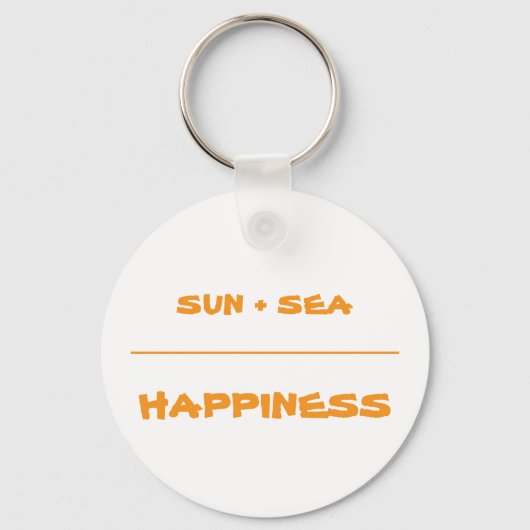 Wonderful Sunset Sleutelhanger (Achterkant)