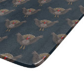 Wonderful Thanksgiving Turkeys Snijplank (Hoek)