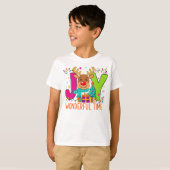 "Wonderful Time Reindeer Tee" T-shirt (Voorkant volledig)