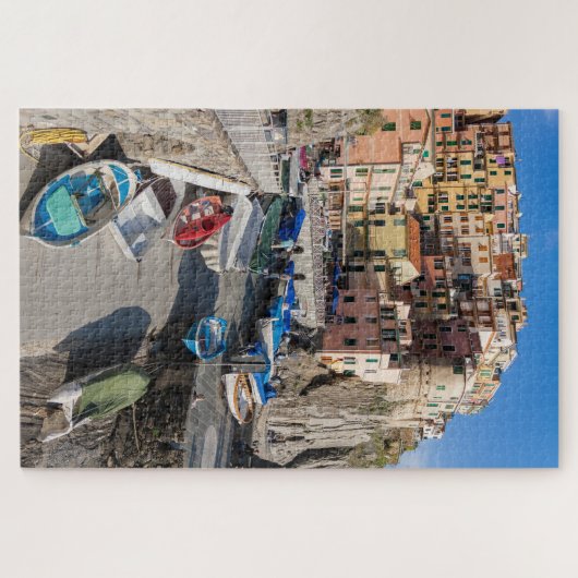 Wonderful uitzicht van Manarola, Cinque Terre, Ita Legpuzzel (Horizontaal)