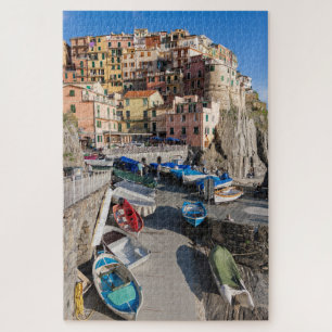 Wonderful uitzicht van Manarola, Cinque Terre, Ita Legpuzzel
