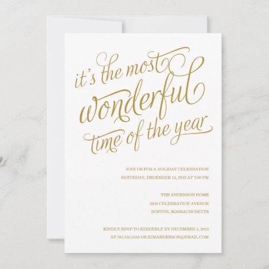 WONDERFUL | VERZOEKEN VAN PARTIJEN VAN VANDAAG KAART (Voorkant)