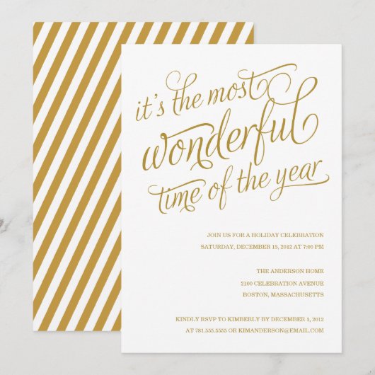 WONDERFUL | VERZOEKEN VAN PARTIJEN VAN VANDAAG KAART (Voorkant / Achterkant)