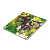 Wonderful-wijndruiven, Natuur, herfst-Herfst Sun Tegeltje (Zijkant)