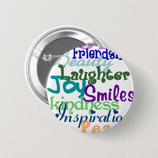 Wonderful Words Button (Voorkant /achterkant)