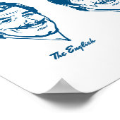 Wonderful World of Mustaches Poster (Hoek)