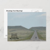 Wonderful Wyoming Briefkaart (Voorkant / Achterkant)