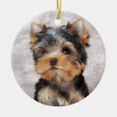 Wonderful yorkie keramisch ornament (Voorkant)