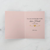 Wonderfully Made Christian Valentine Card – Pink Kaart (Binnen)